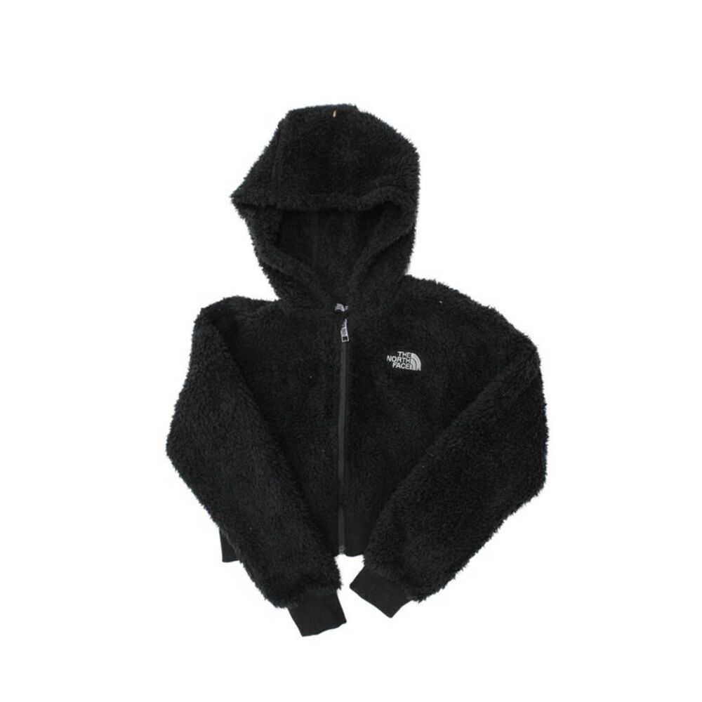 The North Face Boys Long Sleeves Full Zip Bomber Jacket Black Size S